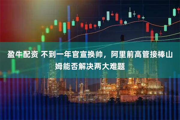 盈牛配资 不到一年官宣换帅，阿里前高管接棒山姆能否解决两大难题